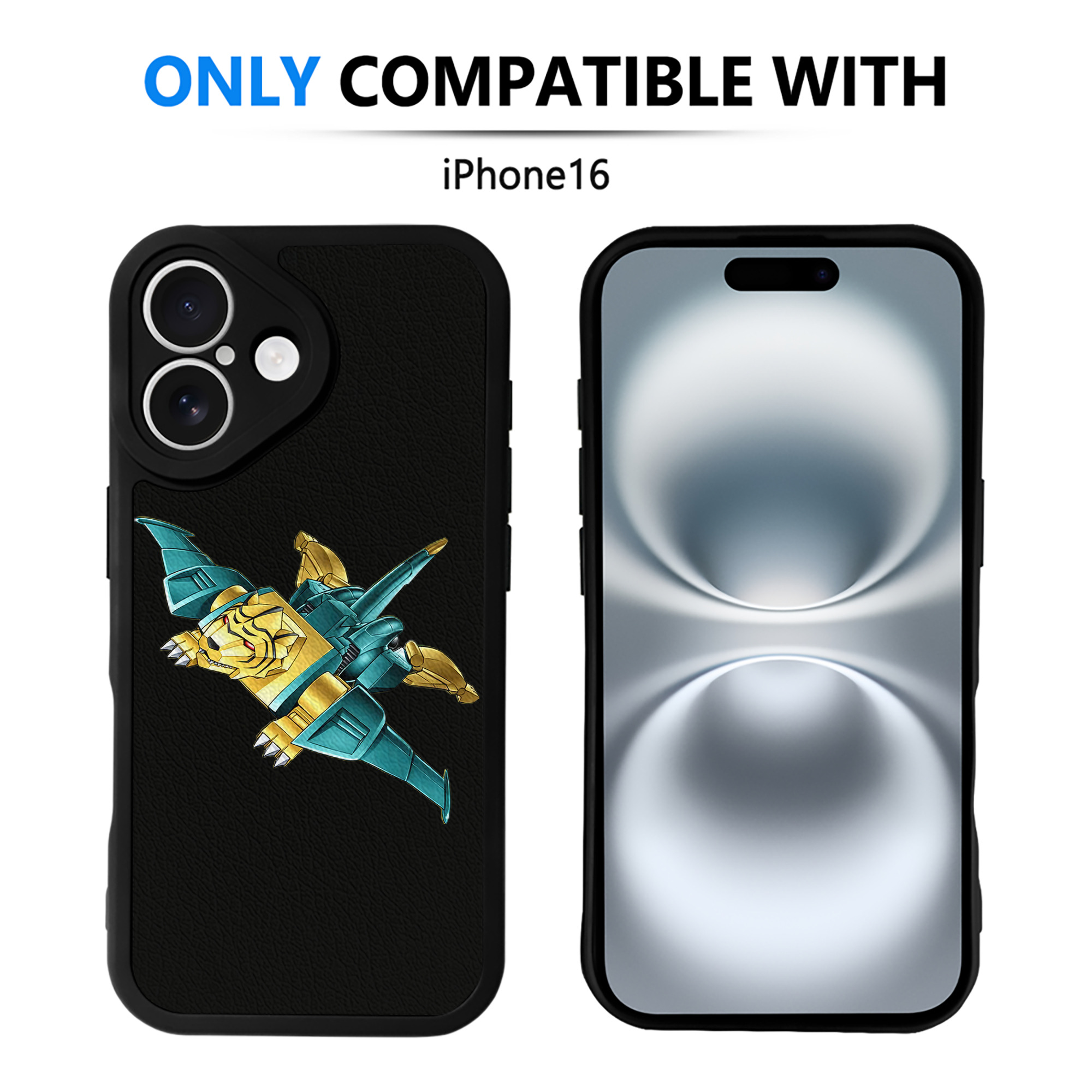 （画像用） 遊☆戯☆王 Yu-Gi-Oh! 【iPhone 16シリーズ対応】シリコンスマホケース（レザー調） 材質：シリコン